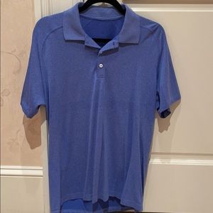 Lululemon Metal Tech Vent polo shirt. L